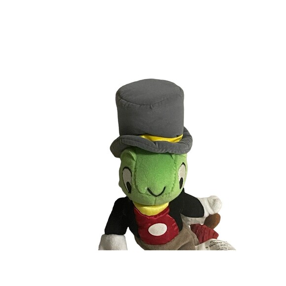 Vintage Disneyland Walt Disney World Jiminy Cricket Plush Stuffed Pinocchio 9” - Picture 11 of 16